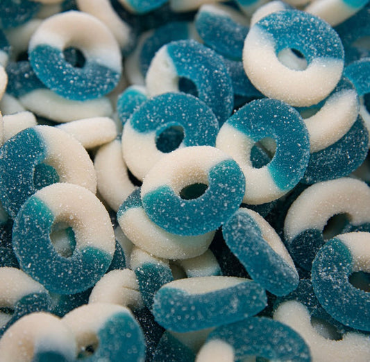 Blue Raspberry Rings