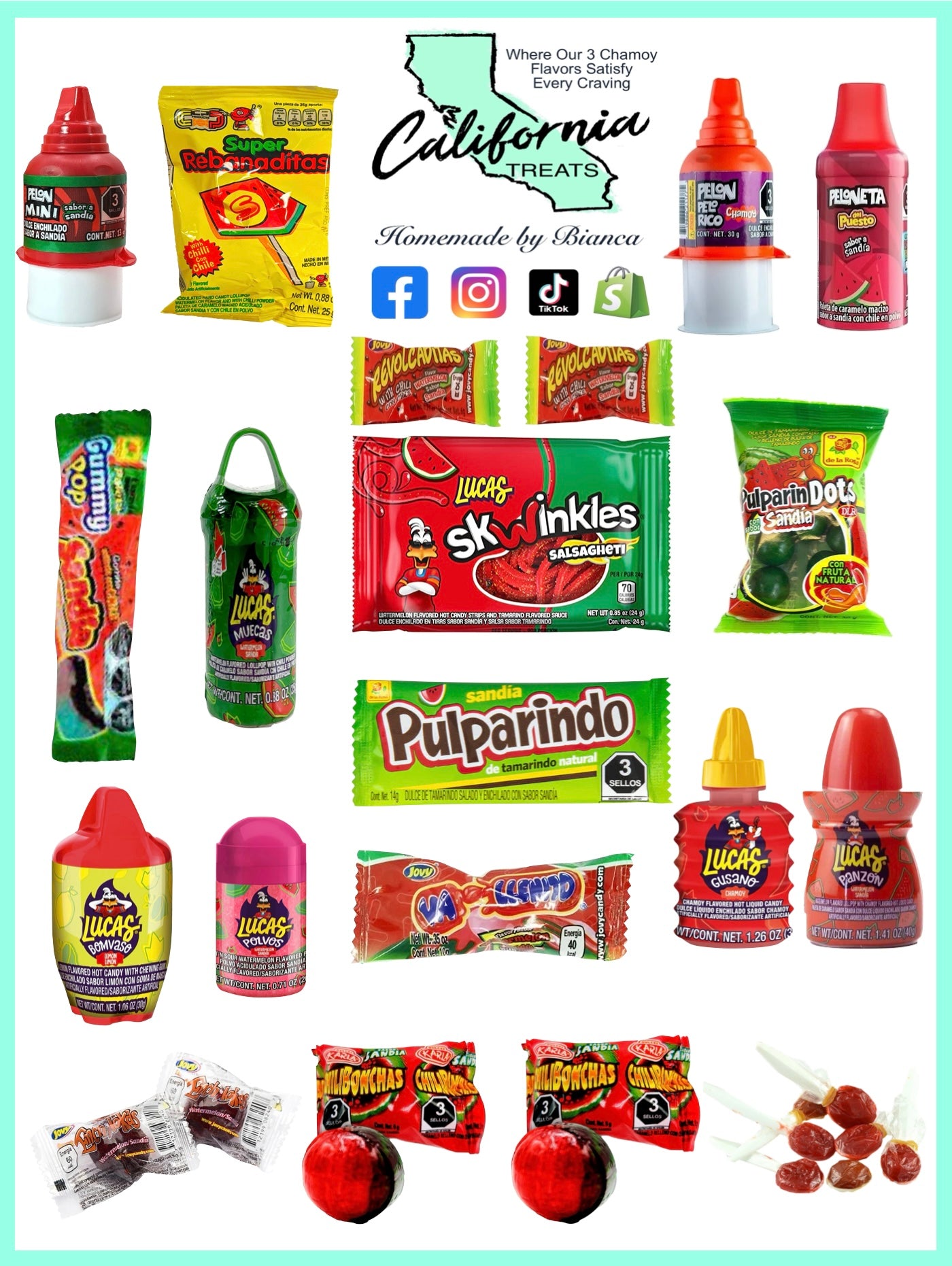 Mexican Candy Bags